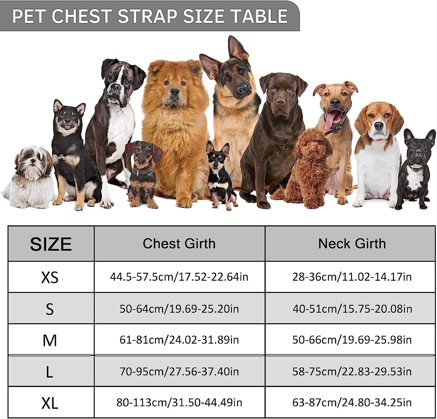 Dog Harness - No-Pull Adjustable Breathable Soft Nylon Vest for Small, Medium, and Large Dogs