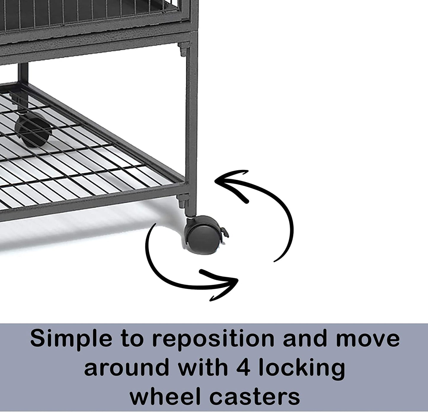 Critter Nation by  Double Unit Small Animal Cage, Habitat for Rats, Chinchillas, Ferrets, Sugar Gliders, Tool-Free Assembly, with Full-Width Doors, Shelves & Removable Base Pans