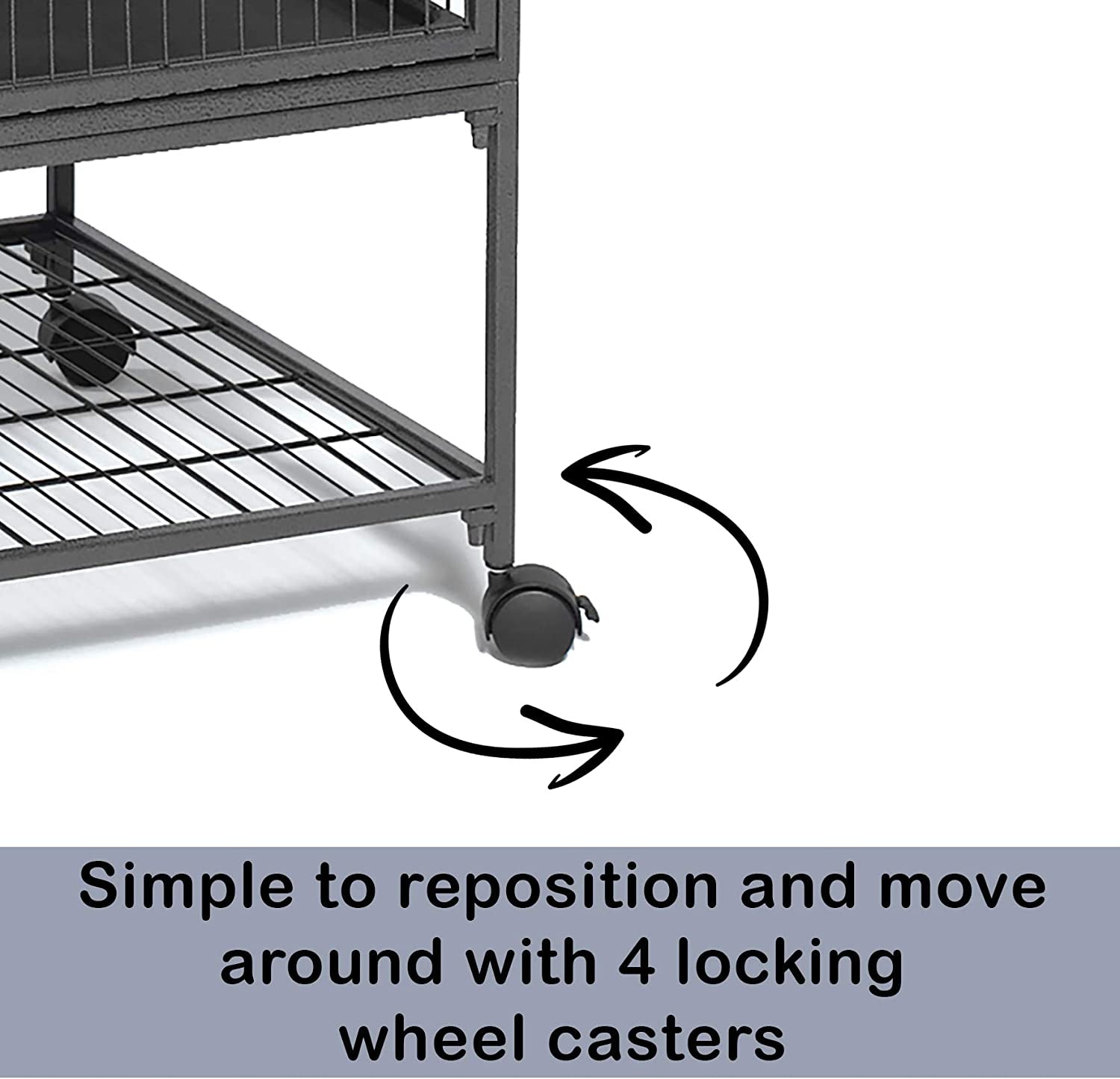 Critter Nation by  Double Unit Small Animal Cage, Habitat for Rats, Chinchillas, Ferrets, Sugar Gliders, Tool-Free Assembly, with Full-Width Doors, Shelves & Removable Base Pans